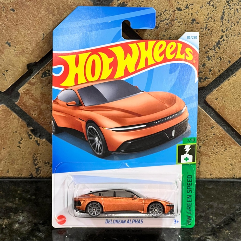 Hot Wheels - Delorean ALPHA5 - (HW Green Speed)